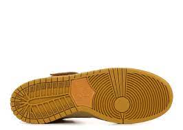 NIKE SB Dunk Mid Pro Size 9.5 - Men AJ1445-200 Cappuccino/Bronze Skateboard - Nike