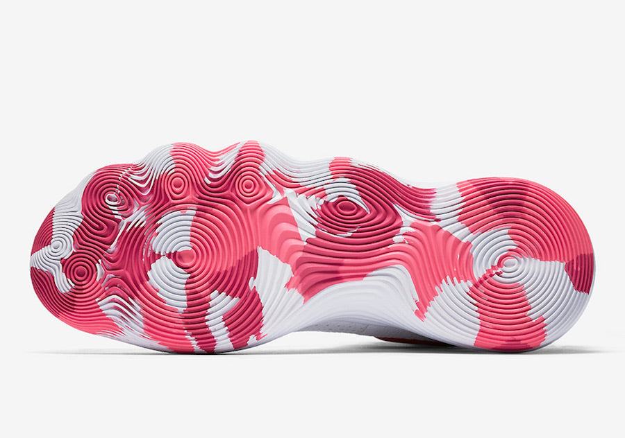 Nike Hyperdunk 2017 Kay Yow -897631 100 - Men's Size 10/WMNS 11.5 White Pink