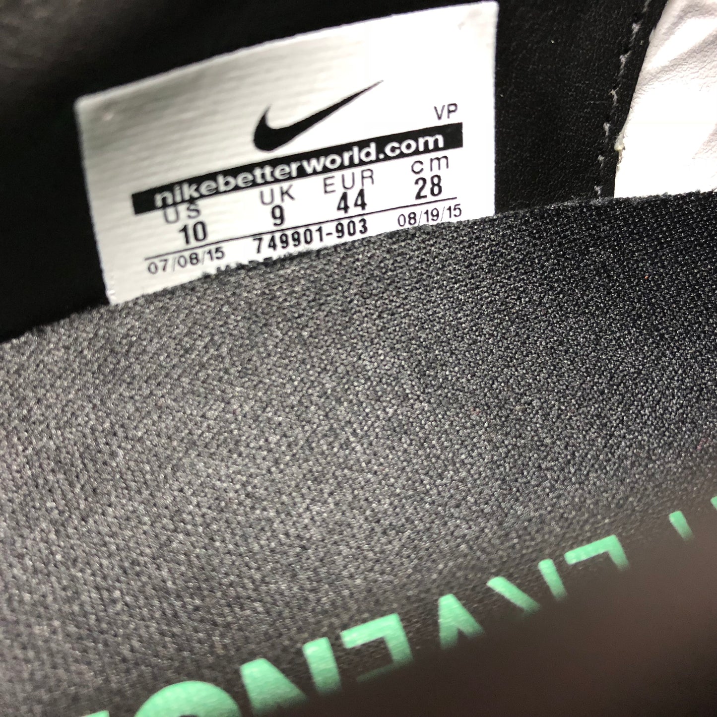 NIKE Hypervenom Phinish II FG 749901 903 Hombre Talla 40 Metalizado Rojo Bronce/Verde Resplandor/Negro
