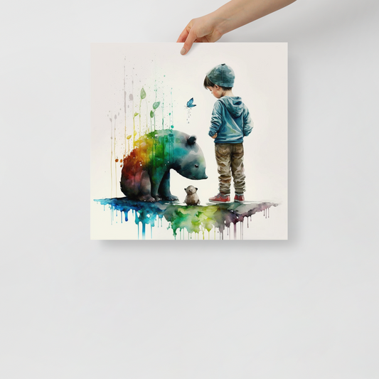 Photo paper poster - Sneaker Binge