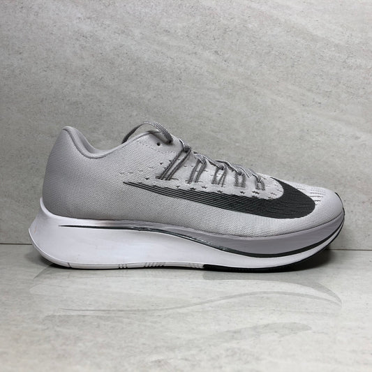 Nike Zoom Fly Hombre Talla 7 880848-002 Gris vasto/Antracita-atmósfera gris