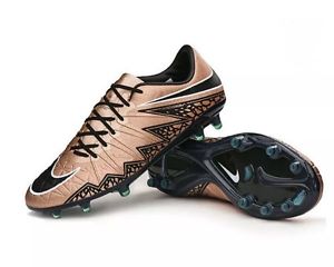 NIKE Hypervenom Phinish II FG 749901 903 Hombre Talla 40 Metalizado Rojo Bronce/Verde Resplandor/Negro